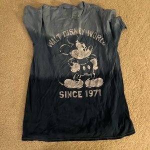 tie dye disney shirt